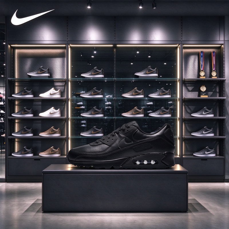 Nike Shoes Air Max 90 - حذاء رياضي رجالي من نايكي، موديل