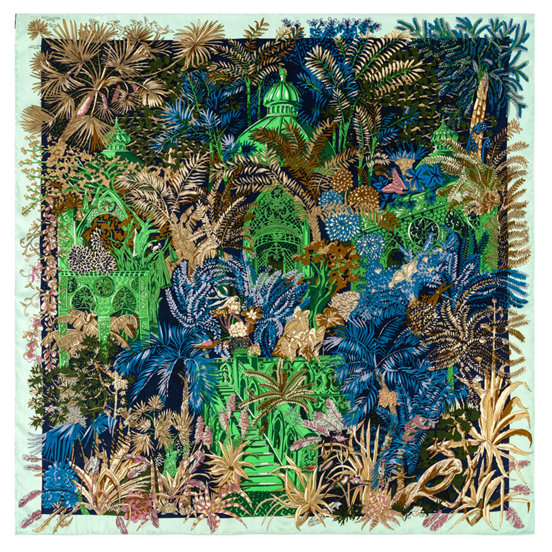 دليل اليد توالت حك وشاح حريري  - مراجعة Scarf Silk Square وسعره