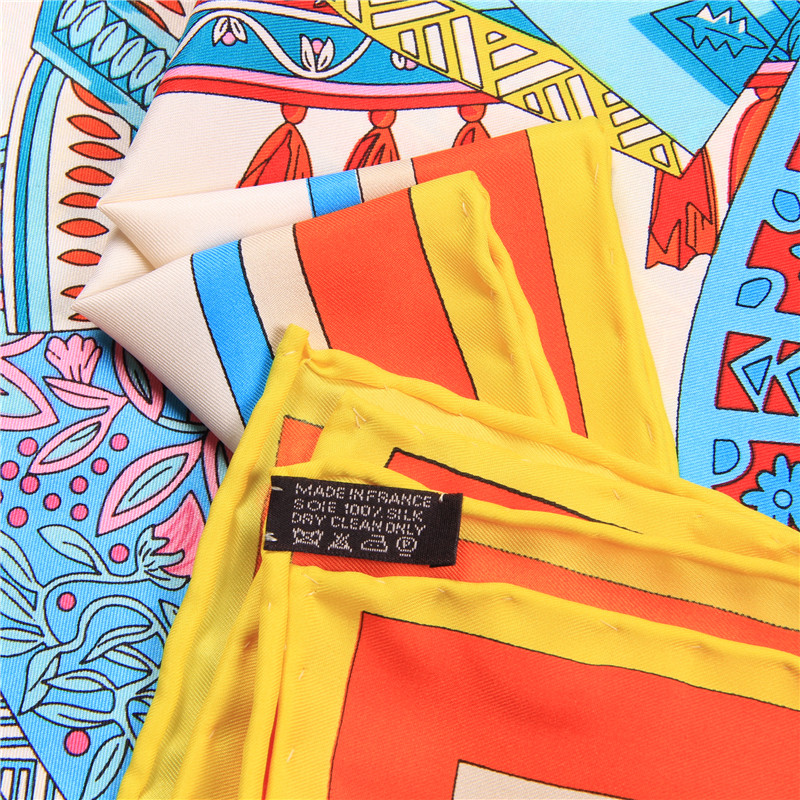 دليل اليد توالت حك وشاح حريري  - مراجعة Scarf Silk Square وسعره
